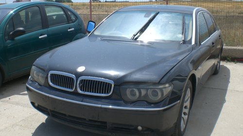 Dezmembrez BMW SERIA 7 E 65 IN STARE F BUNA