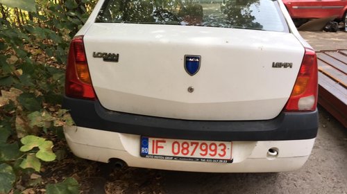 Dezmembrez Dacia Logan Alb 1.6 benzina alba