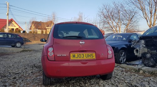 Dezmembrez / dezmembram Nissan MICRA K12 1.0 998cmc 2003 2004