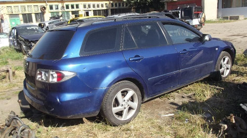 Dezmembrez Mazda 6 2.0 diesel combi albastra carlig remorca