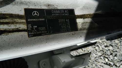 Dezmembrez Mercedes C Class din 2017 W205