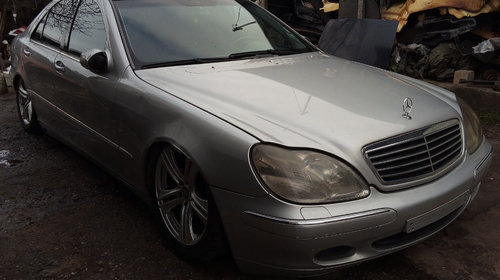 Dezmembrez Mercedes S320 CDI W220 Fabricatie 2002 3.2 CDI 197CP Import 2023 Poze Reale