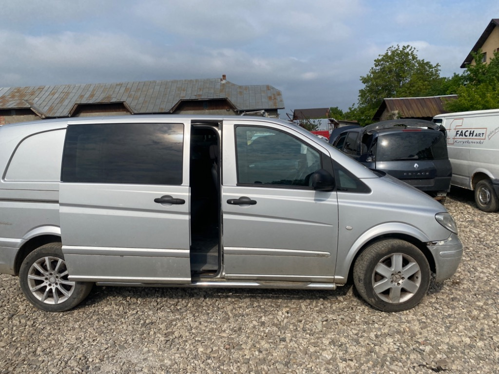 Barres De Toit Fly 3 Barres En Aluminium Gris Pour Mercedes Vito 2 (W639) Pre-Facelift 2003-2010 - Porte-Bagages Robuste