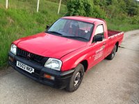 Dezmembrez mitsubishi L200 motor 2.5 diesel an 2001