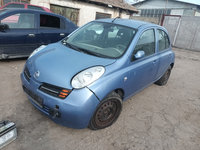 Dezmembrez Nissan MICRA 3 (K12) 2003 - 2010 1.2 16V CG12DE ( CP: 80, KW: 59, CCM: 1240 ) Benzina