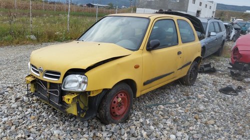 Dezmembrez Nissan Micra, an 2000, 2 usi