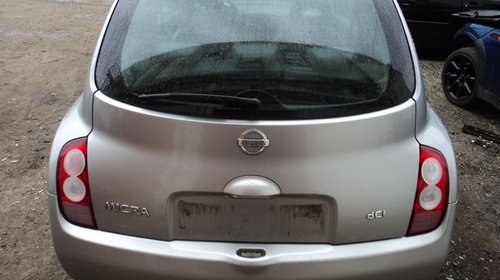 Dezmembrez Nissan Micra, an 2004, 1.5 dci, volan stanga