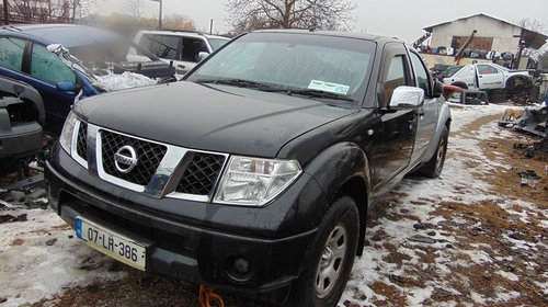 Dezmembrez Nissan Navara D40 motor 2.5 cutie manuala planetare punte