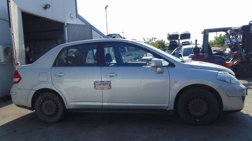 Dezmembrez Nissan Tiida, 1.5 DCI, tip motor K9K, an fabricatie 2007