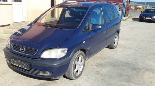 Dezmembrez opel zafira 7 locuri, an fabr 2002 motor 2000cm diesel