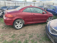 Dezmembrez Peugeot 307 cc 2006 DECAPOTABIL 2,0