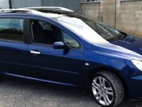 Dezmembrez Peugeot 307 SW 1.6 HDI din 2003 volan pe stanga