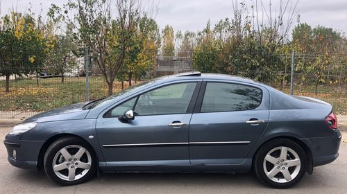 Dezmembrez Peugeot 407 berlina 2.0 hdi 100 kw 136 cp motor RHR, cutie AUTOMATA interior PIELE