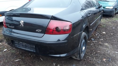 Dezmembrez Peugeot 407 Negru 2.0 Hdi 100 KW a