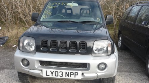 Dezmembrez piese Suzuki Jimny O2 , 1.3i, an 2003, 4x4, soft top