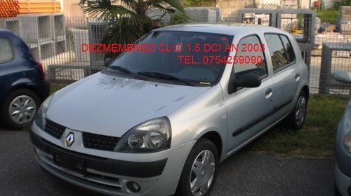 Dezmembrez Renault Clio 1.5 dci an 2003