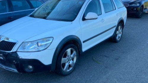 Dezmembrez skoda octavia scout facelift din 2010