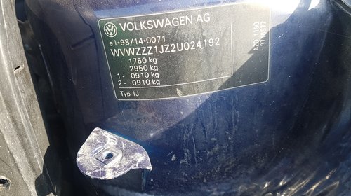 Dezmembrez VW Golf 4 1.6 16v cod motor AZD 1998-2004
