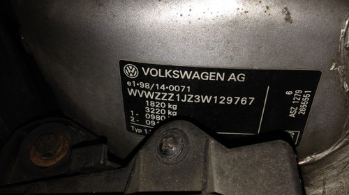 Dezmembrez vw golf 4 1.9 tdi ASZ