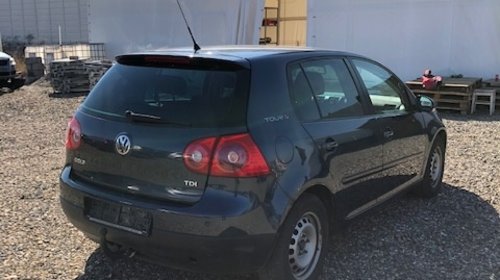 Dezmembrez Vw Golf 5 tour gri, 1,9tdi tip BLS, an 2007, volan stanga