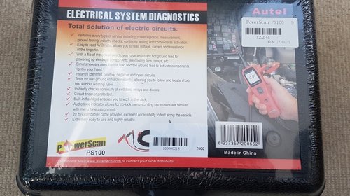 Diagnoza circuite electrice Autel PowerScan P