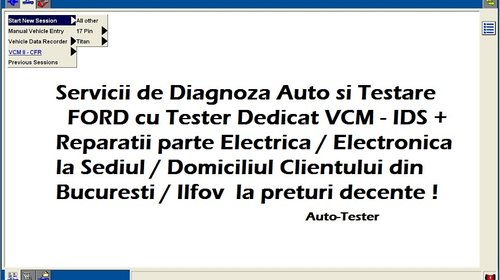 Diagnoza FORD Testare la Domiciliu