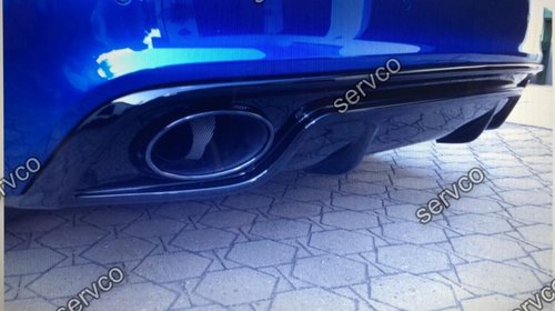 Difuzor adaos buza bara spate Audi A5 Coupe Cabrio Sline S5 Rieger 2012-2015 v11