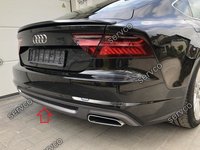 Difuzor adaos extensie bara spate Audi A7 4G8 2014-2017 v1