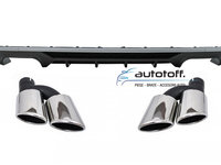 Difuzor bara spate Audi A3 8V Facelift (16-19) model S3 pentru bara Standard