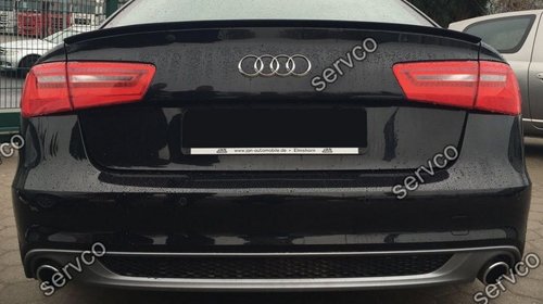 Difuzor bara spate Audi A6 4G C7 2011 – 2014 S line Sline S6 Rs6 motor 3.0 ver1