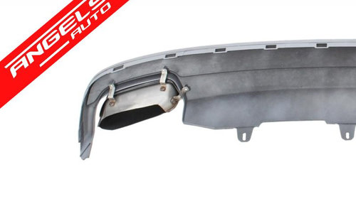 Difuzor Bara Spate AUDI A6 C7 4G (2011-2014) cu Ornamente Evacuare