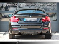 Difuzor bara spate BMW F22 23 SERIA 2 doar pt mpachet 2014- v1