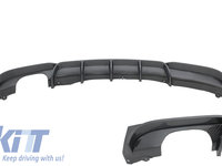 Difuzor Bara Spate Carbon Evacuare Stanga compatibil cu BMW Seria 3 F30 F31 (2011-up) M Performance Design