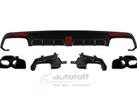 Difuzor bara spate compatibil cu Mercedes S-Class W222 (2013-2017) B Design