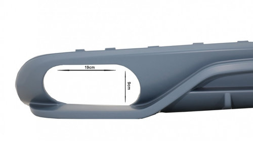 Difuzor Bara Spate cu tobe Audi A4 B8 (2007-2012)