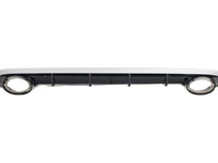 Difuzor Bara Spate si Ornamente Evacuare compatibil cu AUDI A6 4G Facelift (2015-2018) RS6 Design