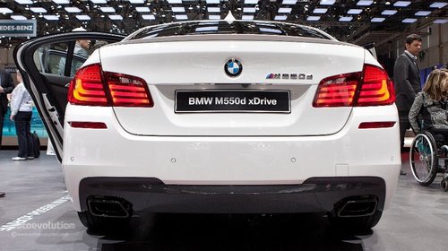 Difuzor BMW evacuare dubla BMW F10 Seria 5