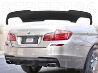 Difuzor De Aer Cu Evacuare Dubla Compatibil Cu BMW Seria 5 F10 F11 (2011-2017) M-Technik 550i Design