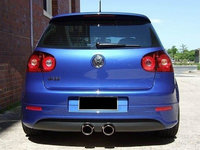 Difuzor Difusser Prelungire Bara Spate VW GOLF V R32 ( cu 2 exhaust holes, pentru R32 exhaust) VW-GO-5-R32-R2A