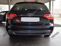 Difuzor evacuare bara spate AUDI A4 B8 FACELIFT S line S4 Rs4 ver1