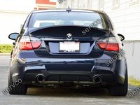 Difuzor evacuare spoiler bara spate BMW E90 E91 pachet M Aero 335 xi ver2