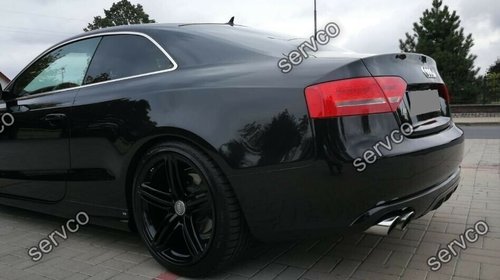 Difuzor evacuare spoiler tuning sport bara spate Audi A5 Coupe Cabrio ABT DTM S5 07-12 v9