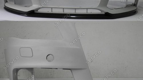 Difuzor prelungire lip spoiler fusta adaos bara fata Audi A4 B8 8K S line RS4 S4