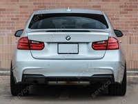 Difuzor prelungire spoiler bara spate M Pachet BMW F30 F31 Performance Mpack sport Aero