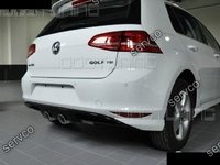 Difuzor spoiler prelungire bara spate VW Golf 7 GTI R ver2