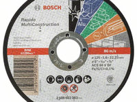 Disc Abraziv Bosch 125mm 2 608 602 383