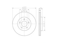 Disc de frana Chrysler NEON Mk II 1999-2006 #2 0986479U01