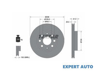 Disc de frana Daewoo KALOS (KLAS) 2002-2016 #3 0986478192