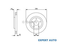 Disc de frana Nissan X-TRAIL (T31) 2007-2013 #3 0986479358