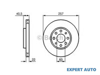 Disc de frana Opel CORSA D Van 2006-2016 #3 09584334